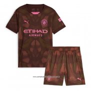 Camisola 1º Manchester City Goleiro 24/25 Crianca