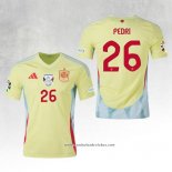 Camisola 2º Espanha Jogador Pedri 2024