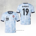 Camisola 2º Portugal Jogador N.Mendes 2024