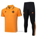 Conjunto Polo del SC Internacional 23/24 Laranja