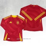 Camisola 1º Espanha 2024 Manga Comprida