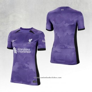 Camisola 3º Liverpool 23/24 Mulher