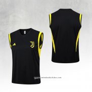 Camisola de Treinamento Juventus 23/24 Sin Mangas Preto