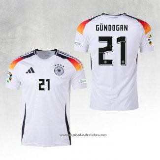 Camisola 1º Alemanha Jogador Gundogan 2024