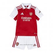 Camisola 1º Arsenal 22/23 Crianca