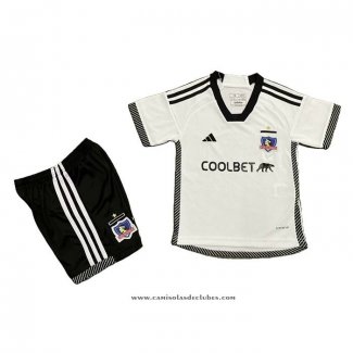 Camisola 1º Colo-Colo 2024 Crianca