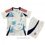 Camisola 2º Costa Rica 2024 Crianca