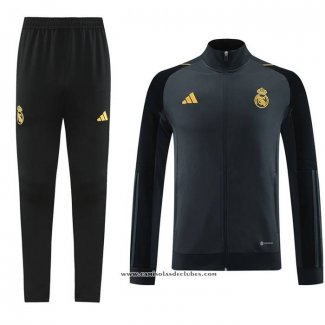 Jaqueta de Treinamento Real Madrid 23/24 Cinza