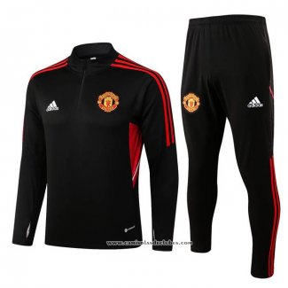 Sueter de Treinamento Manchester United 22/23 Preto
