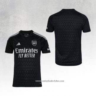 Camisola Arsenal Goleiro 23/24 Preto