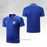 Camisola Polo del Chelsea 22/23 Azul