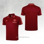 Camisola Polo del Manchester United 2023/24 Vermelho