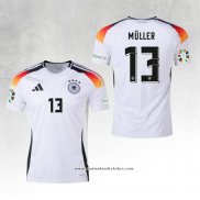 Camisola 1º Alemanha Jogador Muller 2024