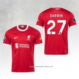 Camisola 1º Liverpool Jogador Darwin 23/24