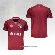 Camisola Santos Goleiro 2023 Vermelho Tailandia