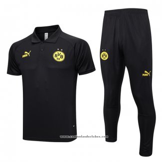 Conjunto Polo del Dortmund 23/24 Preto