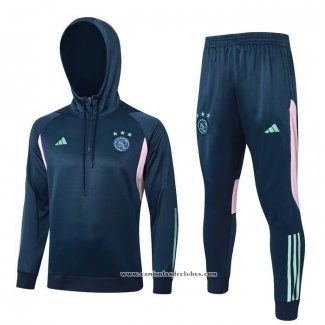 Sueter de Treinamento Ajax 2023/24 Crianca Azul