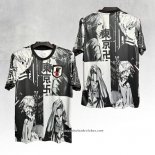 Camisola Japao Anime 2024/25 Preto y Branco Tailandia