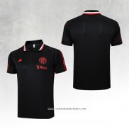 Camisola Polo del Manchester United 23/24 Preto