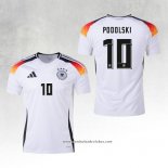 Camisola 1º Alemanha Jogador Podolski 2024
