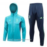 Fato de Treino Hoodie Juventus 23/24 Verde