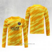 Camisola Paris Saint-Germain Goleiro 23/24 Manga Comprida Amarelo