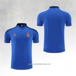 Camisola Polo del Real Madrid 22/23 Azul