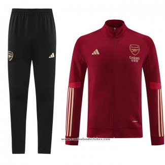 Jaqueta de Treinamento Arsenal 23/24 Vermelho Oscuro