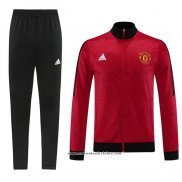 Jaqueta de Treinamento Manchester United 2023/24 Vermelho