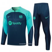 Sueter de Treinamento Barcelona 2023/24 Azul