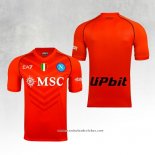 Camisola Naples Goleiro 23/24 Laranja Tailandia