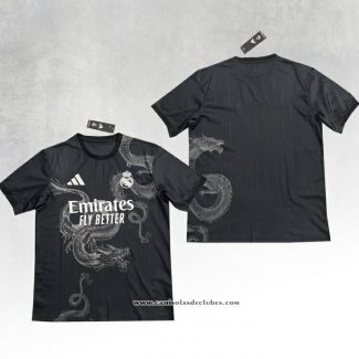 Camisola Real Madrid Dragon 2024 Preto Tailandia