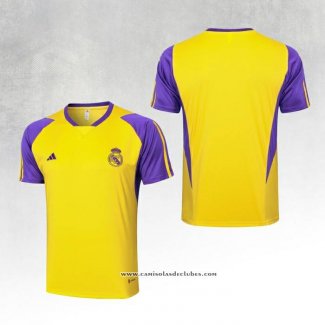 Camisola de Treinamento Real Madrid 24/25 Amarelo