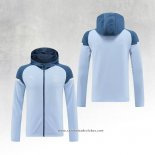 Jaqueta Hoodie Manchester City 24/25 Azul