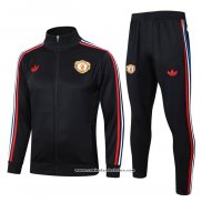 Jaqueta de Treinamento Manchester United 24/25 Preto