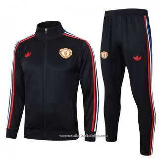 Jaqueta de Treinamento Manchester United 24/25 Preto