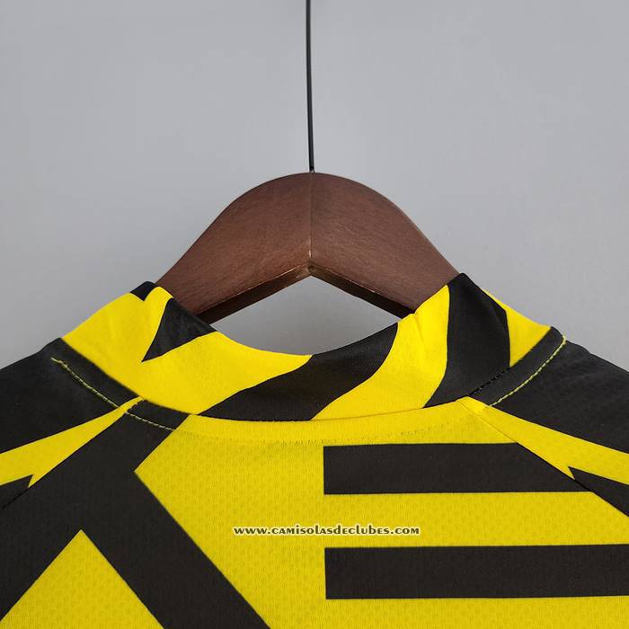 Camisola
 Pre Match
 del Dortmund
 2022 Amarelo
 y Preto
